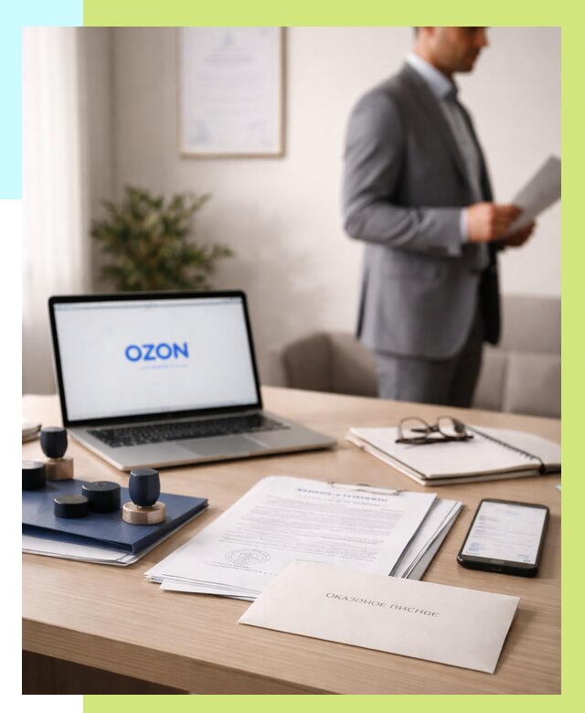 Отказное письмо для Ozon в Фрязине от 3635 р. | Сертэкс